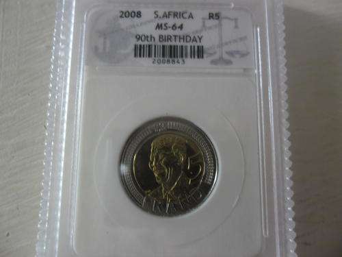 Graded ms 64 by South African coin Grading Services get yours bargain Starting at R1 Smily