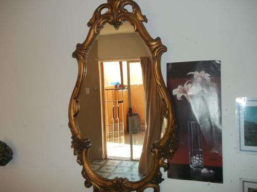 VINTAGE MIRROR WITH FRAME HIGHLY COLLECTABLE