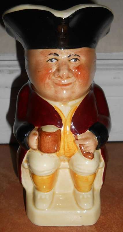 Toby Jug, Tony Wood Staffordshire England, Large (B)