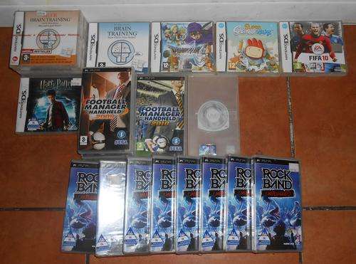 Nintendo and PSP games bulk lot some sealed (B)
