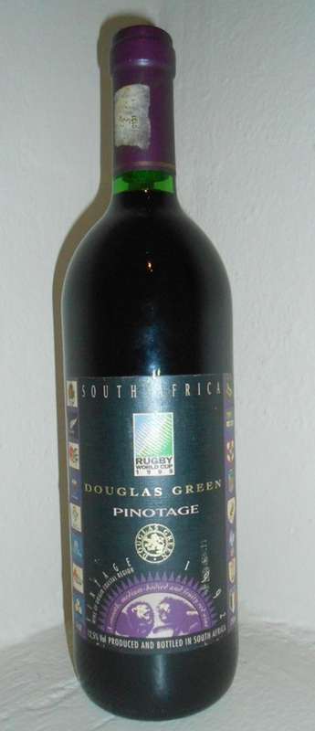 1995 World Cup Douglas Green Pinotage Sealed, Drinkable 1992 Vintage
