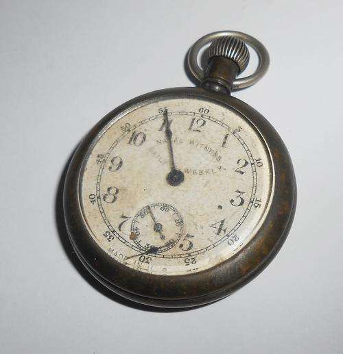 RARE Pocket Watch Unique ( Natal Witness Daily and Weekly ) c.1907