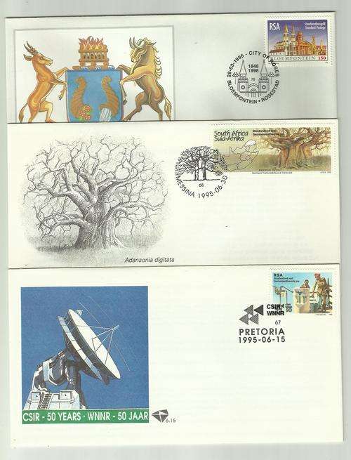 RSA 6 Series FDC lot of 3 (3)