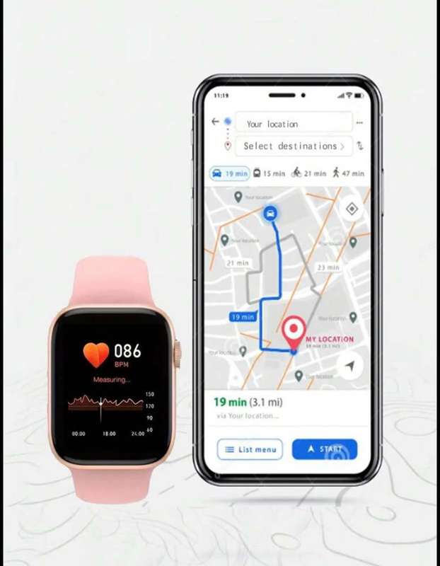 Eytlptoc 2024 New Smart Watch, Touch Screen, Fashionable Sports Style For Men And Women