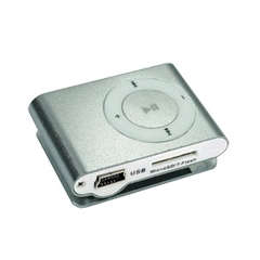 Mini Metal MP3 Player SILVER. Cool Gadget....Must Have!!