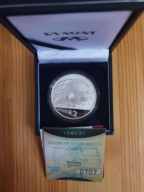 2012 Silver Proof R2 Gautrain