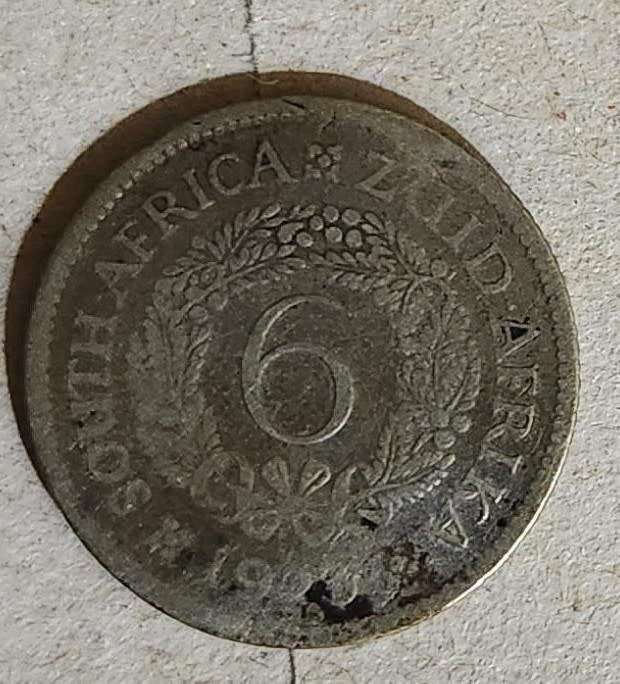 1923 Sixpence