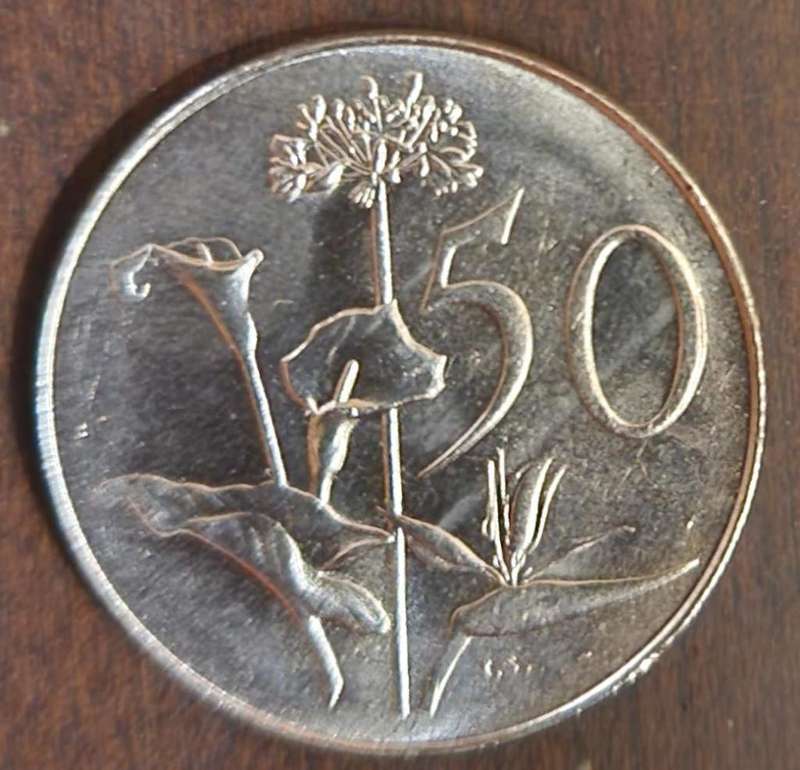 1967 English 50c UNC
