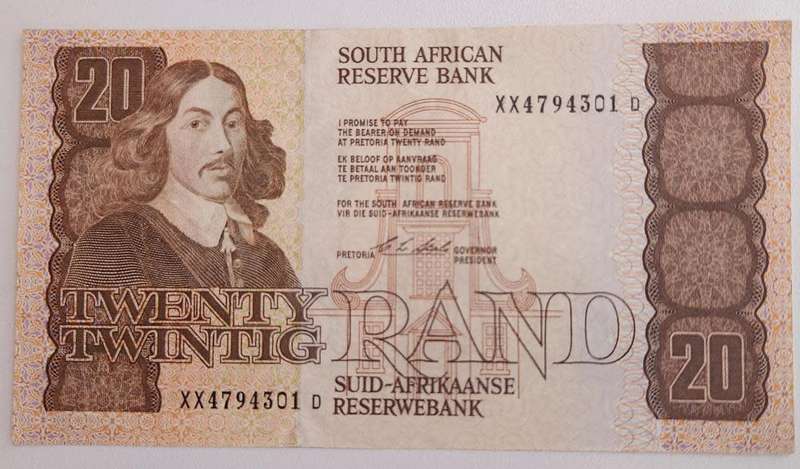Stals First Issue R20 Replacement Note XX 4794301 D in UNC