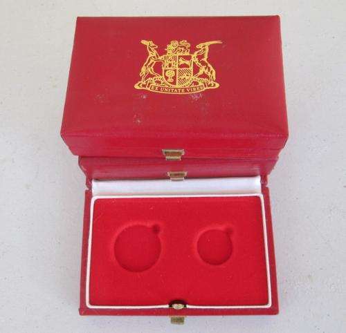 3 Empty SA Mint Boxes
