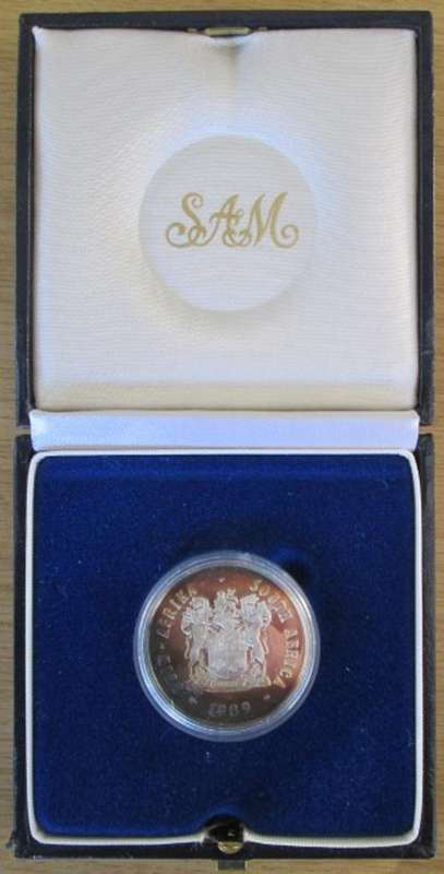 1989 Silver R1 Proof in SAM Box