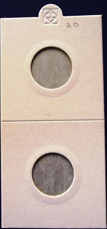 Lighthouse Self Adhesive Coin Folders 17,5 mm