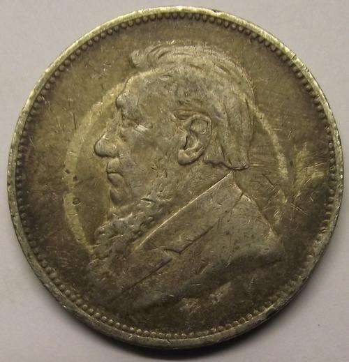 1896 Paul Kruger Two Shillig
