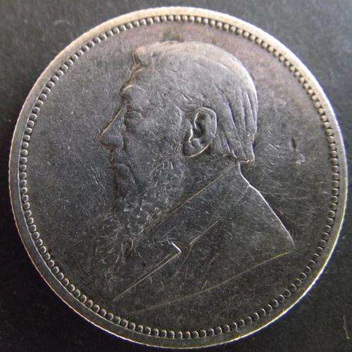 1893 Paul Kruger Two Shillings