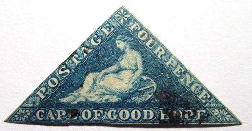 Cape of Good Hope Four Pence Triangle Used