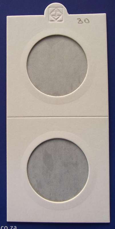 30 mm Self Adhesive Coin Folders Imported from Germany