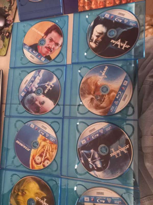 Star Wars: The Complete Saga Blu Ray, Episode 1-VI, Extended scenes, remastered CGI and quality