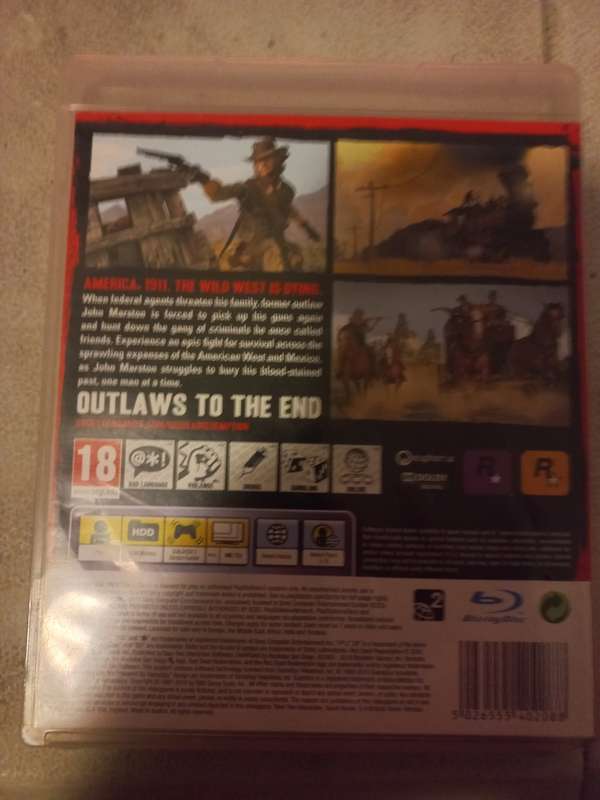 Red Dead Redemption 1: PS3 Secondhand Copy