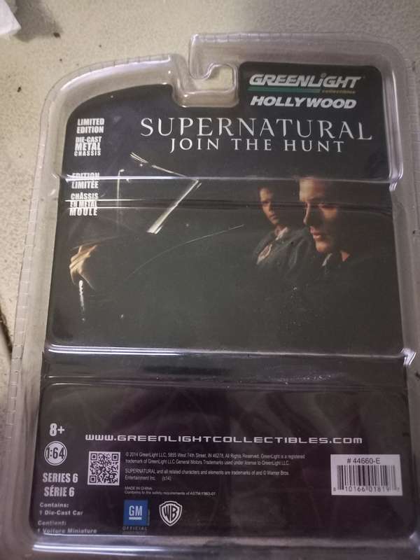 Greenlight 2013 Supernatural 1967 Chevrolet Impala Sports Sedan