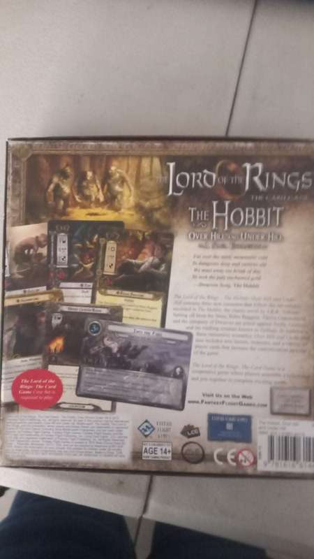2000 Reiner Knizia Lord Of The Rings Board Game. Secondhand pristine condition