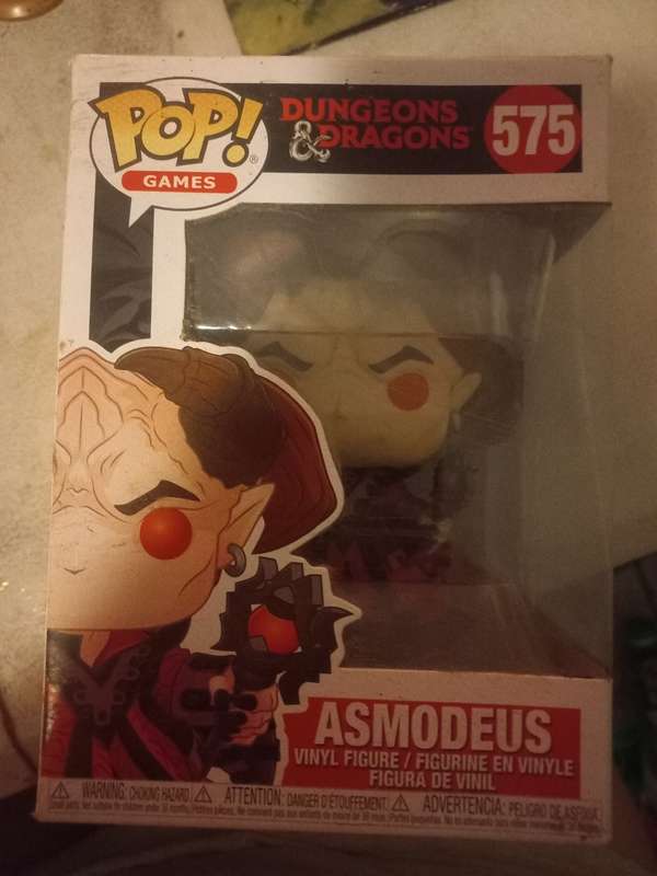 Funko Pop! Games: Dungeons & Dragons - Asmodeus, Multicolor (with box)