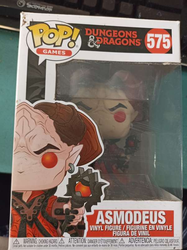 Funko Pop! Games 575: Dungeons & Dragons - Asmodeus Vinyl Figure (New) - Funko 440G