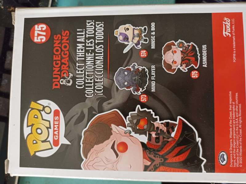 Funko Pop! Games 575: Dungeons & Dragons - Asmodeus Vinyl Figure (New) - Funko 440G
