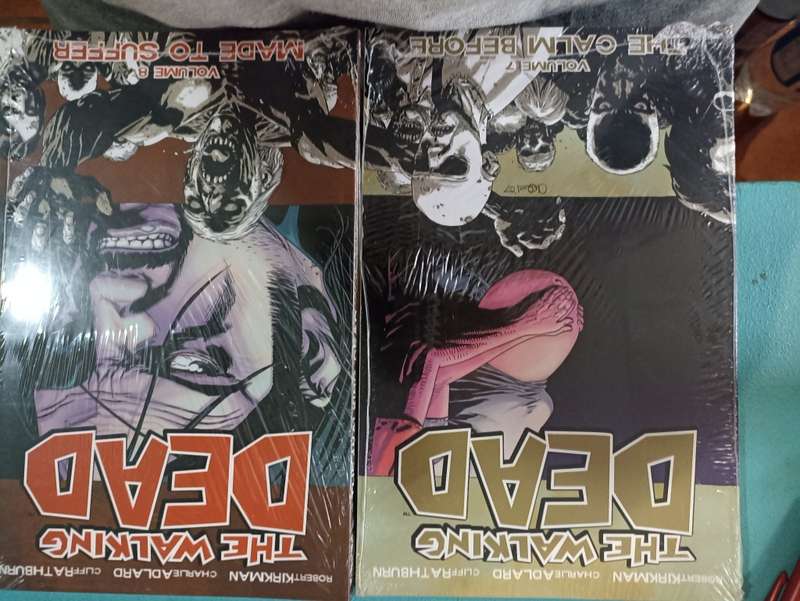 The Walking Dead Volume 7 and 8 bundle