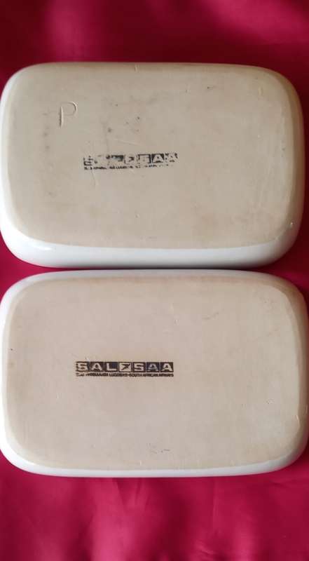 Vintage Rare White with Flowers Ironstone/Corningware SAA Serving Plate