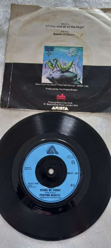 Praying Mantis - All Day and All of the Night 7` Vinyl LP