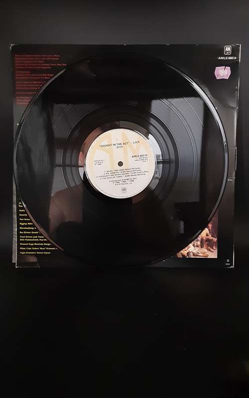 Styx - Caught in The  Act Vinyl LP
