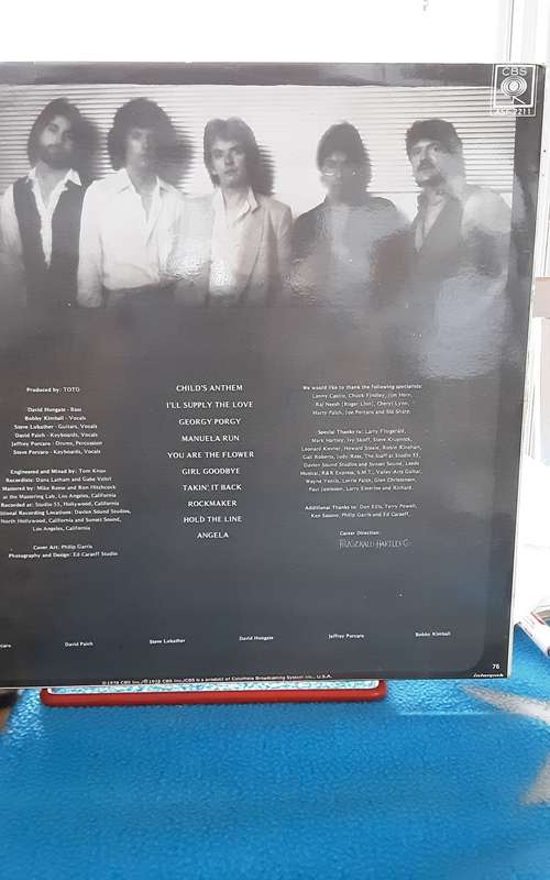 Toto  - Toto Vinyl LP