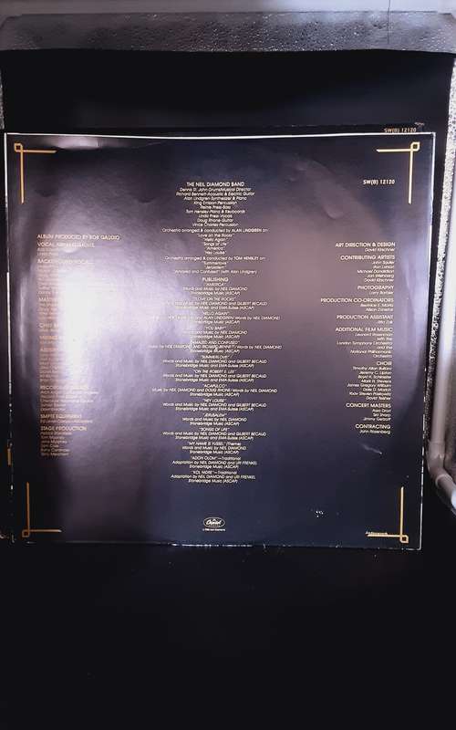 Neil Diamond  - The Jazz Singer (Original Songs from the Motion Picture) Vinyl LP