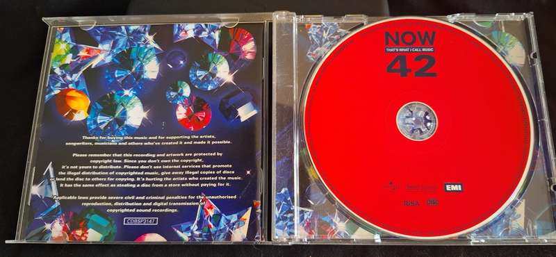 CD - NOW THAT`S WHAT I CALL MUSIC 42