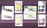 TRANSKEI-2 sets of stamps-Trains en Route