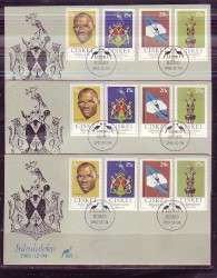 CISKEI-3 FDC's
