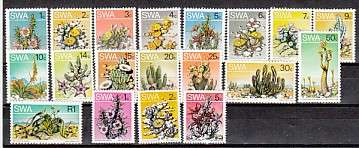 S.W.A.-MNH set of stamps-Succulents 2nd definitive issue