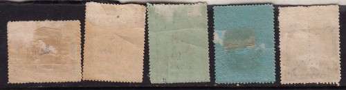 Nyassa hinged mint with some paper adhesion back and front scanned