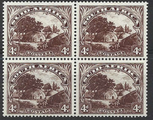 SA Union MNH Block SACC 117