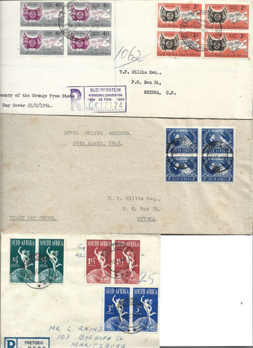 SA Union official and private FDC two scans
