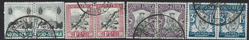 SA Union Voortrekker Memorial set very fine used