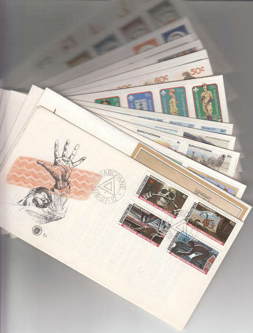 Bop 20 first day covers all different