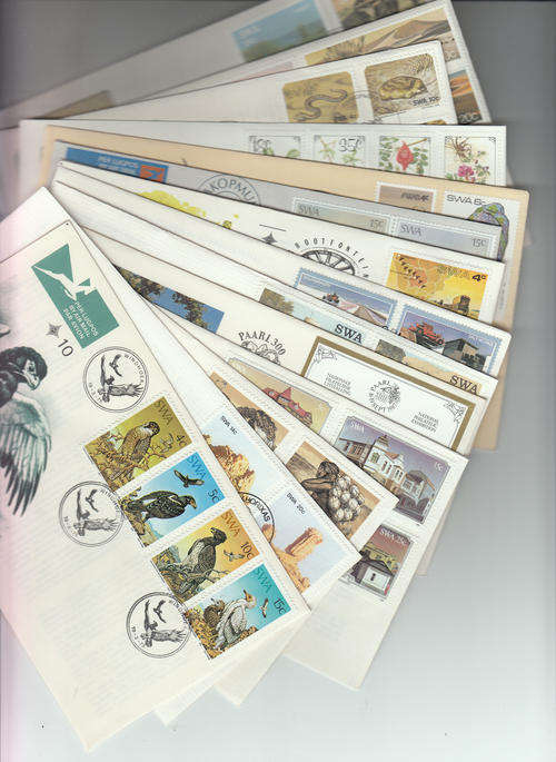 SWA fifteen first day covers all different