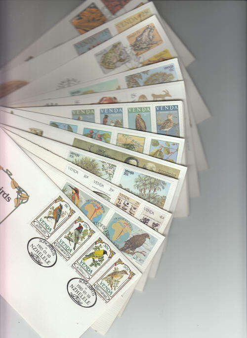 Venda 15 first day covers all different