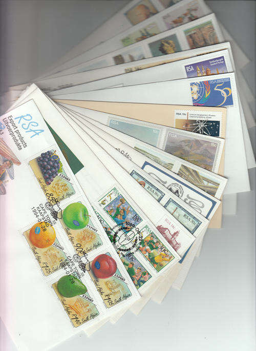 SA 15 first day covers all different.