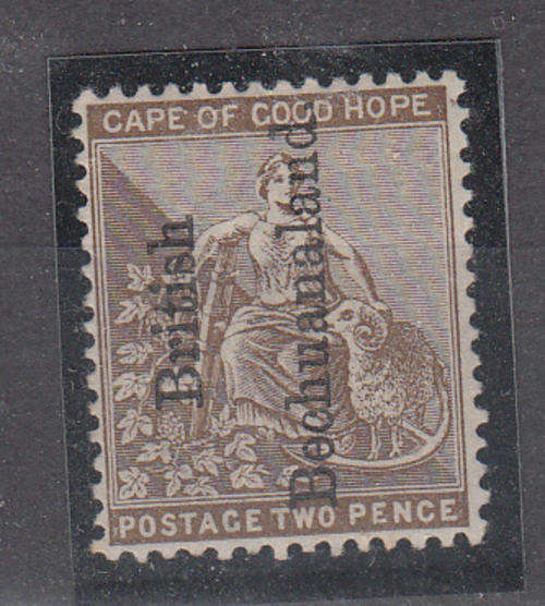 Bechuanaland  SACC 20  hinged mint as scanned