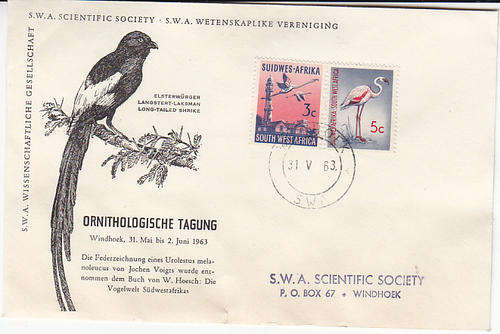 South West Africa Scientific Society cover