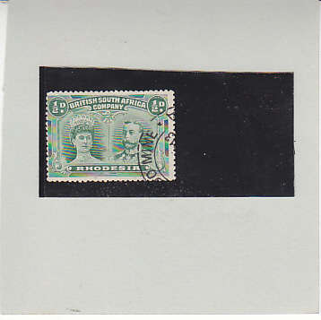 BSACo 1910 used halfpenny very fine cancel which can only be the very scarce Jumbo Mine