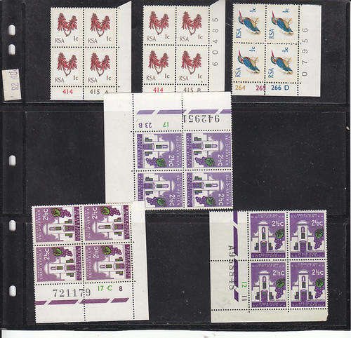 South Africa MNH selection of controls