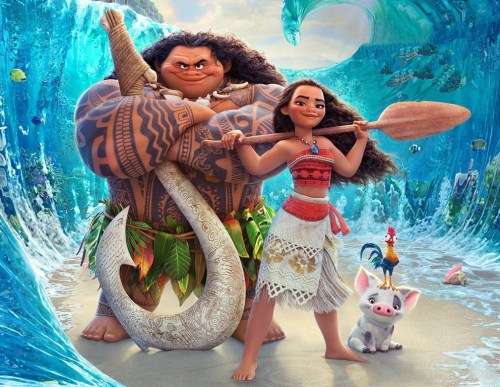 Moana Dress Up Costume - Age 5-7 L
